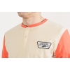 Longsleeve Vans Cajon Living Coral / Beige (miniatura)